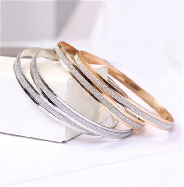 2016 fashion women matte rose gold bangle 18k gold & silver plated double ring bangles women lady bracelets dcbj955, Black
2016 fashion women matte rose gold bangle 18k gold & silver plated double ring bangles women lady bracelets dcbj955, Black