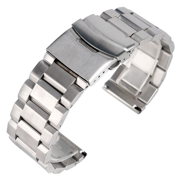 wholesale- silver bracelet solid stainless steel watch band 18mm 20mm 22mm 24mm adjustable strap metal watchband mens womens, Black;brown
wholesale- silver bracelet solid stainless steel watch band 18mm 20mm 22mm 24mm adjustable strap metal watchband mens womens, Black;brown
