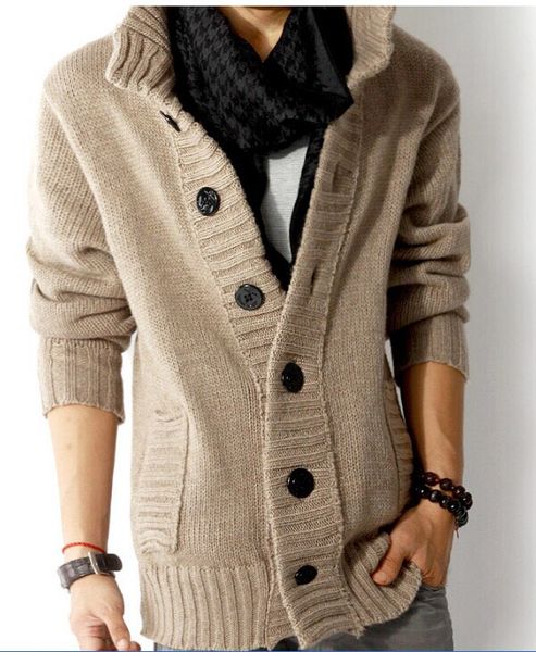 fall-new arrival winter warm button jacket cashmere sweaters cardigan thick coat sweater for man ing, Black;brown
fall-new arrival winter warm button jacket cashmere sweaters cardigan thick coat sweater for man ing, Black;brown