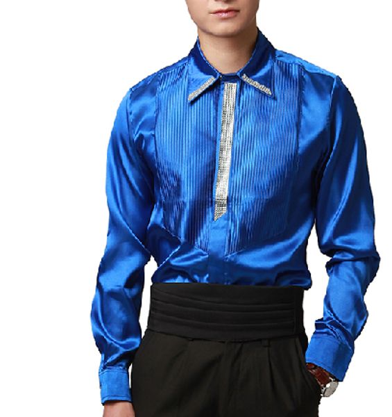 Free shipping sequins beading royal blue medieval prince stage mens tuxedo shirts party/wedding shirts
Free shipping sequins beading royal blue medieval prince stage mens tuxedo shirts party/wedding shirts