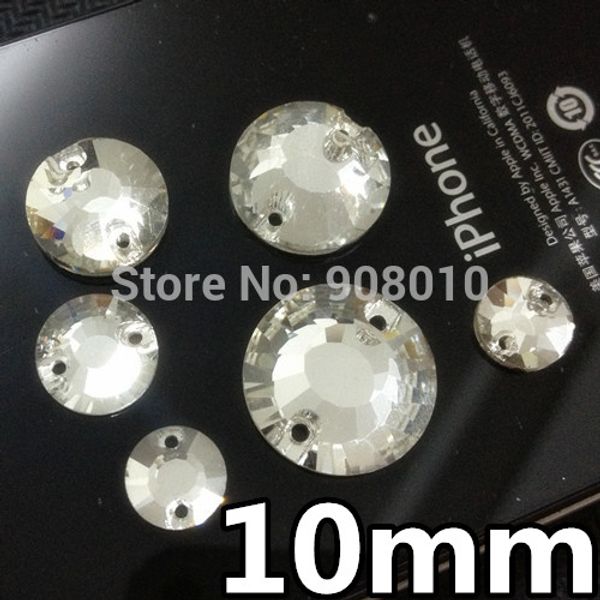 wholesale-100pcs 10mm round flat xilion sew-on stone crystal clear color 2 holes sewing crystal rhinestones for wedding dress, Black
wholesale-100pcs 10mm round flat xilion sew-on stone crystal clear color 2 holes sewing crystal rhinestones for wedding dress, Black