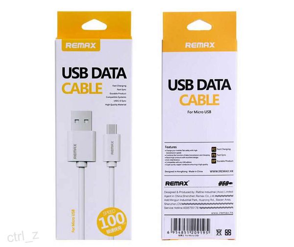 Remax fa t peed charging data type c micro u b cable for am ung huawei martphone u b cable with retail box
Remax fa t peed charging data type c micro u b cable for am ung huawei martphone u b cable with retail box