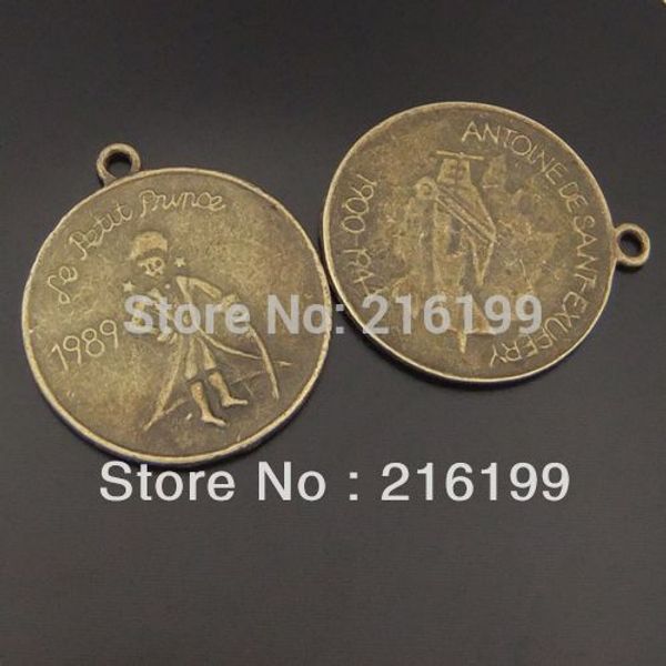 wholesale-free shipping vintage style the little prince round tag charms pendant 20pcs 04063, Bronze;silver
wholesale-free shipping vintage style the little prince round tag charms pendant 20pcs 04063, Bronze;silver