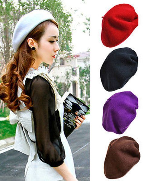 wholesale-2015 classic women's soft warm wool french artist beret beanie slouch hat, Blue;gray
wholesale-2015 classic women's soft warm wool french artist beret beanie slouch hat, Blue;gray