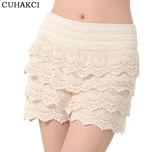 wholesale- plus size s m xl xxl 2016 new summer fashion womens shorts sweet style lace crochet elastic waist slim short pants, White;black
wholesale- plus size s m xl xxl 2016 new summer fashion womens shorts sweet style lace crochet elastic waist slim short pants, White;black