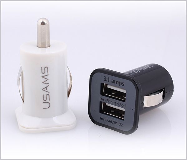 usams 3.1a car charger dual port usb charger adaper 5v 3100mah for iphone samsung htc mq500
usams 3.1a car charger dual port usb charger adaper 5v 3100mah for iphone samsung htc mq500