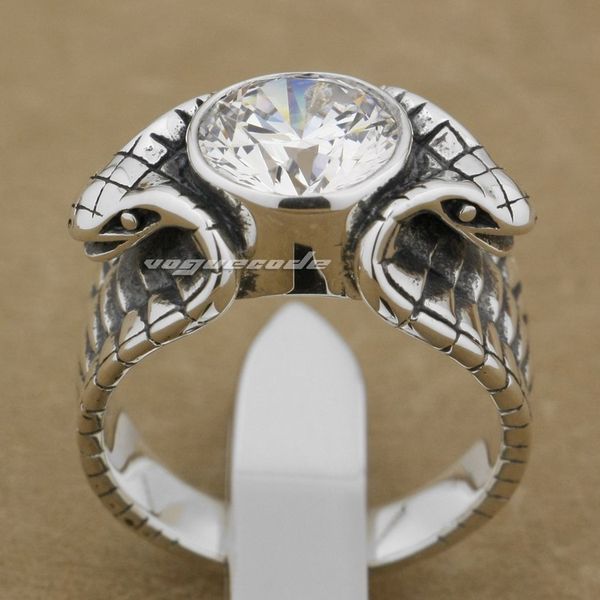 white cz stone 925 sterling silver cobra fashion ring 9k010 us size 8~14 ing, Golden;silver
white cz stone 925 sterling silver cobra fashion ring 9k010 us size 8~14 ing, Golden;silver