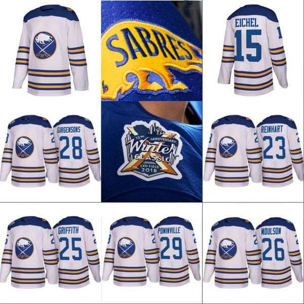 2018 Winter Classic Buffalo Sabres Jersey 23 Sam Reinhart 25 Seth Griffith 26 Matt Moulson 28 Zemgus Girgensons 29 Jason Pominville Jersey
2018 Winter Classic Buffalo Sabres Jersey 23 Sam Reinhart 25 Seth Griffith 26 Matt Moulson 28 Zemgus Girgensons 29 Jason Pominville Jersey