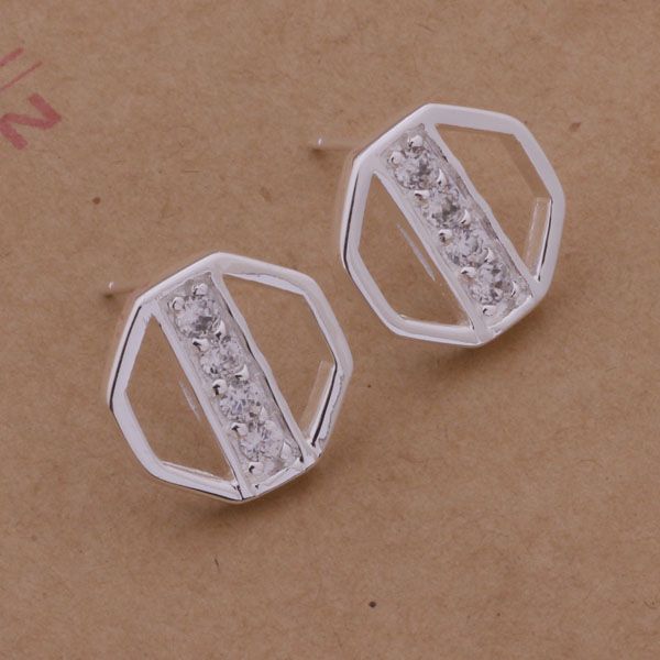 fashion (jewelry manufacturer) 20 pcs a lot octago with diamond ear stud earrings 925 sterling silver jewelry factory fashion shine earrings, Golden;silver
fashion (jewelry manufacturer) 20 pcs a lot octago with diamond ear stud earrings 925 sterling silver jewelry factory fashion shine earrings, Golden;silver