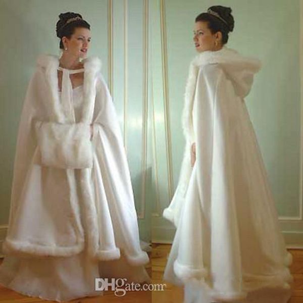 bridal popular cloak jacket long cape tippet stole shawl coat bolero satin fabric custom made with faux fur chapel train white
bridal popular cloak jacket long cape tippet stole shawl coat bolero satin fabric custom made with faux fur chapel train white
