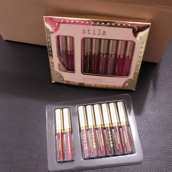in stocknew makeup brand stila 8pcs lip gloss set liquid lipstick dhl shipping 12 set by hope12
in stocknew makeup brand stila 8pcs lip gloss set liquid lipstick dhl shipping 12 set by hope12