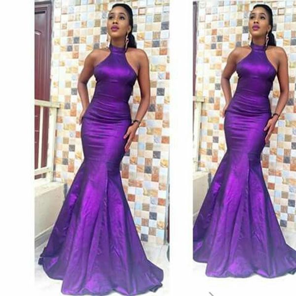 elegant taffeta purple mermaid prom dresses sheath high neck sleeveless formal evening gowns slim fit women event party dresses, Black
elegant taffeta purple mermaid prom dresses sheath high neck sleeveless formal evening gowns slim fit women event party dresses, Black
