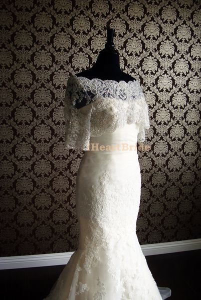 white or ivory bridal wraps & jackets half sleeves lace bridal jacket with crystal beads bolero jacket wedding dress235w
white or ivory bridal wraps & jackets half sleeves lace bridal jacket with crystal beads bolero jacket wedding dress235w