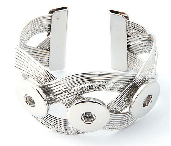 new silver gold plated diy jelwery noosa button snap button bracelet bangles adjustable bangle jelwery fit for 18mm interchangealbe button, Black
new silver gold plated diy jelwery noosa button snap button bracelet bangles adjustable bangle jelwery fit for 18mm interchangealbe button, Black