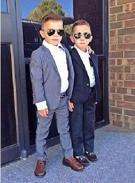 fashion classic blue boy formal tuxedo wedding party suit child prom suit 2 (jacket + pants) custom made, Black
fashion classic blue boy formal tuxedo wedding party suit child prom suit 2 (jacket + pants) custom made, Black
