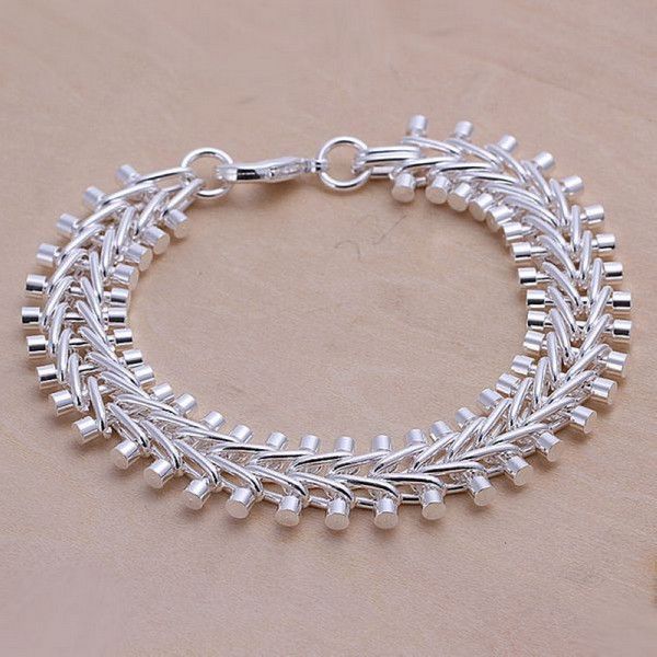 gift 925 silver fish bone bracelet dfmch050,brand new fashion 925 sterling silver plated chain link bracelets, Black
gift 925 silver fish bone bracelet dfmch050,brand new fashion 925 sterling silver plated chain link bracelets, Black