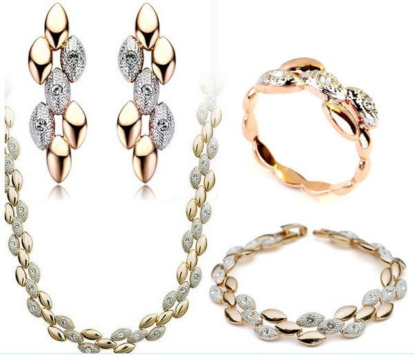 italina 2016 luxious wheat series jewelry set with swarovski crystal stellux necklace+bracelet+earrings+rings ra016s, Black
italina 2016 luxious wheat series jewelry set with swarovski crystal stellux necklace+bracelet+earrings+rings ra016s, Black