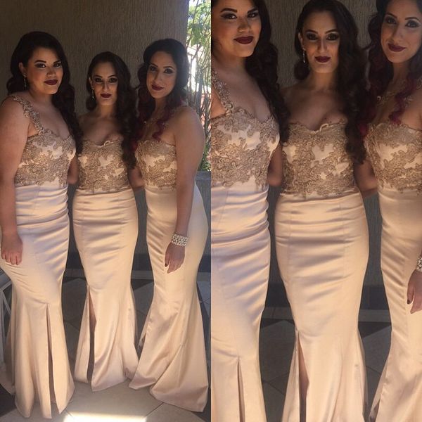 lace bodice bridesmaid dress with slit 2021 maid of honor gowns for wedding sweetheart appliques mermaid lace evening gowns, White;pink
lace bodice bridesmaid dress with slit 2021 maid of honor gowns for wedding sweetheart appliques mermaid lace evening gowns, White;pink