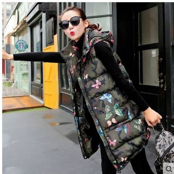 wholesale-fashion long section womens winter and autumn camouflage koren sleeveless down jacket hooded waistcoat cotton vest m/2xl j457, Black;white
wholesale-fashion long section womens winter and autumn camouflage koren sleeveless down jacket hooded waistcoat cotton vest m/2xl j457, Black;white