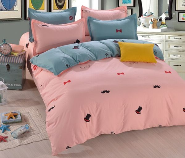 new child 3/4 pcs cotton individuality hat printing bedding set bed bed sheet quilt/duvet covers pillowcase bedclothes bed linen 3 size
new child 3/4 pcs cotton individuality hat printing bedding set bed bed sheet quilt/duvet covers pillowcase bedclothes bed linen 3 size