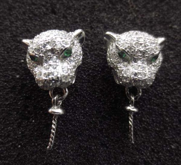 fast 11mm accessories leopard head earring and pendant 925silver, Slivery;crystal
fast 11mm accessories leopard head earring and pendant 925silver, Slivery;crystal