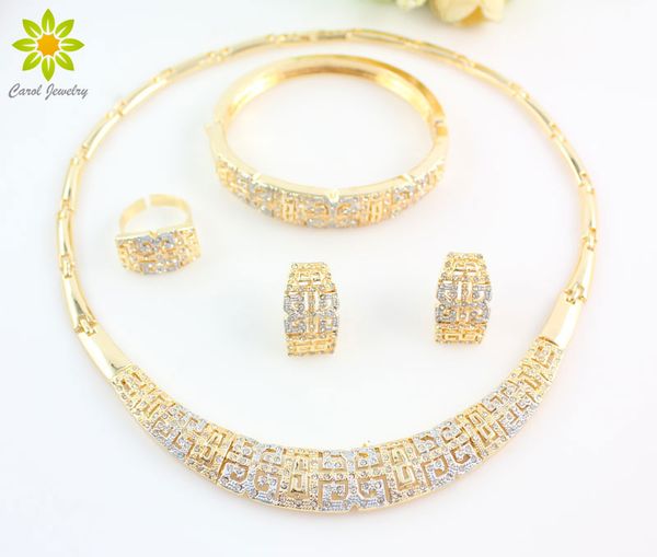 luxury crystal rhinestone beads jewelry set for party fashion wedding bridal costume 18k gold plated african jewelry sets, Slivery;golden
luxury crystal rhinestone beads jewelry set for party fashion wedding bridal costume 18k gold plated african jewelry sets, Slivery;golden