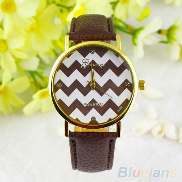 wholesale-men woman fashion vintage wave casual stripes faux leather analog quartz wrist watch 024a, Slivery;brown
wholesale-men woman fashion vintage wave casual stripes faux leather analog quartz wrist watch 024a, Slivery;brown