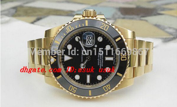 luxury wristwatch sapphire 40mm black dial ceramic bezel model 116618 automatic sport mens watch men's wrist watches, Slivery;brown
luxury wristwatch sapphire 40mm black dial ceramic bezel model 116618 automatic sport mens watch men's wrist watches, Slivery;brown