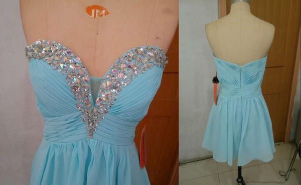 2019 blue bridesmaid dresses sweetheart crystals beads pleated chiffon short selling prom gowns zipper back custom made b91, White;pink
2019 blue bridesmaid dresses sweetheart crystals beads pleated chiffon short selling prom gowns zipper back custom made b91, White;pink