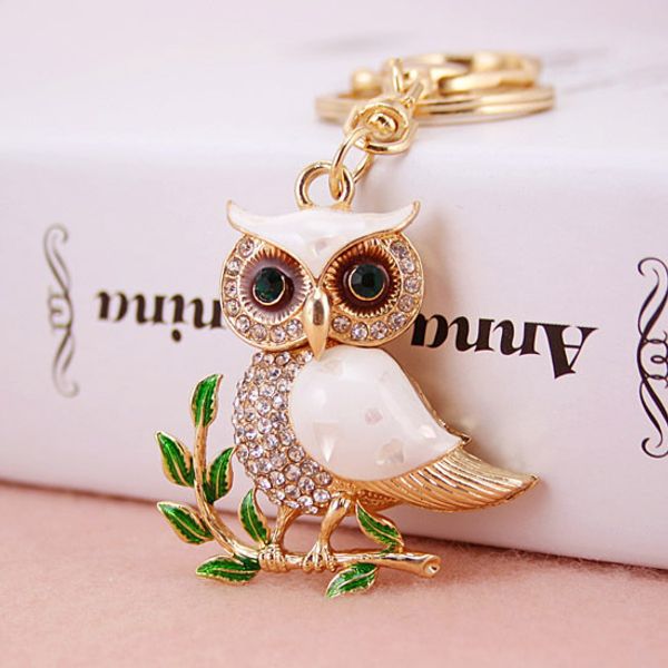 drop shipping creative olive banch enamel rhinestone night owl key chains woman keyring,purse/handbag charms,real gold plated alloy keyring, Slivery;golden
drop shipping creative olive banch enamel rhinestone night owl key chains woman keyring,purse/handbag charms,real gold plated alloy keyring, Slivery;golden