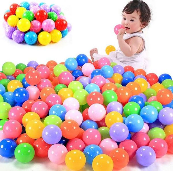 100pcs/lot eco-friendly colorful soft plastic water pool ocean wave ball baby funny toys stress air ball outdoor fun sports kids
100pcs/lot eco-friendly colorful soft plastic water pool ocean wave ball baby funny toys stress air ball outdoor fun sports kids