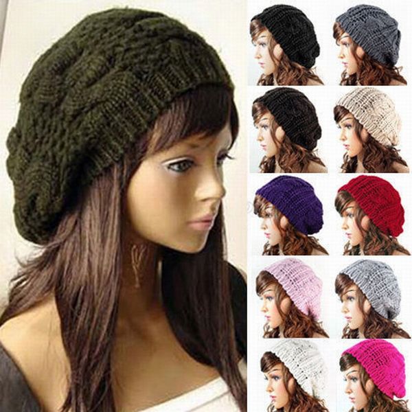 wholesale-2015 winter women girls casual baggy beret braided wool crochet beanies casquette boina feminina ski cap hat for women, Blue;gray
wholesale-2015 winter women girls casual baggy beret braided wool crochet beanies casquette boina feminina ski cap hat for women, Blue;gray