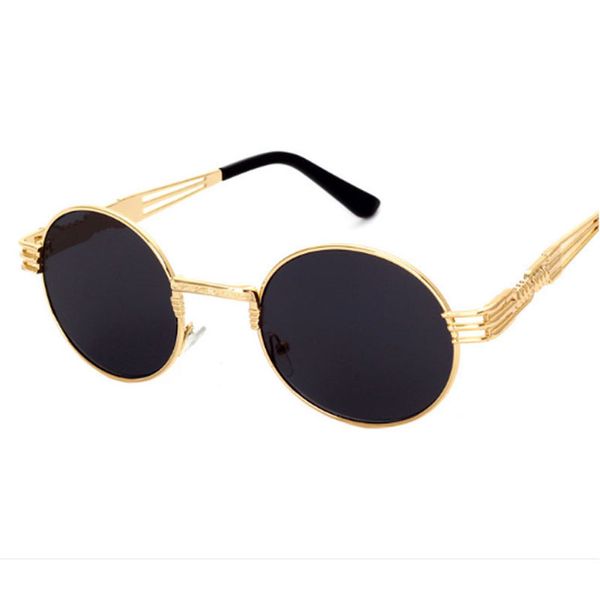 wholesale-new vintage retro gothic steampunk mirror sunglasses gold and black sun glasses vintage round circle men uv gafas de sol hombre, White;black
wholesale-new vintage retro gothic steampunk mirror sunglasses gold and black sun glasses vintage round circle men uv gafas de sol hombre, White;black