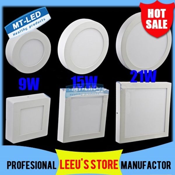 dimmable 9w 15w 21w круглый / квадратный свет панели сид поверхностное установленное освещение downlight сид потолок сид вниз освещает ac 11
dimmable 9w 15w 21w круглый / квадратный свет панели сид поверхностное установленное освещение downlight сид потолок сид вниз освещает ac 11