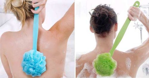 clean shower bath brush sponges scrubbers spa long handle body mesh bath ball brushes back shower puff bathroom #6554
clean shower bath brush sponges scrubbers spa long handle body mesh bath ball brushes back shower puff bathroom #6554