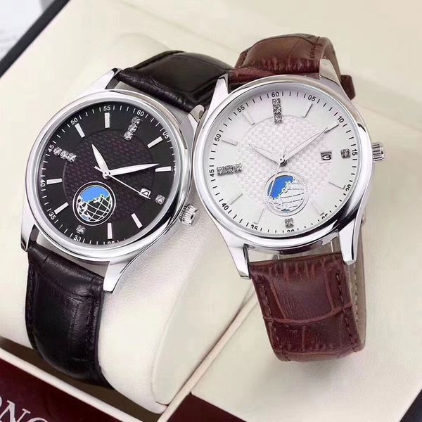 fashion mens watches 40mm dial business leather strap luxury watch with date casual quartz wristwatch for men male christmas valentine gift, Slivery;brown
fashion mens watches 40mm dial business leather strap luxury watch with date casual quartz wristwatch for men male christmas valentine gift, Slivery;brown