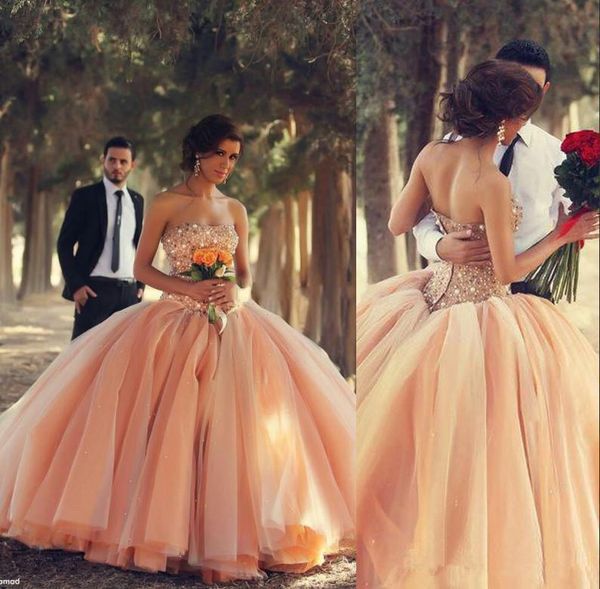 gorgeous peach quinceanera dresses with beads pearls crystal layered ball gown prom dresses puffy tulle party pageant dresses bridal gowns, Blue;red
gorgeous peach quinceanera dresses with beads pearls crystal layered ball gown prom dresses puffy tulle party pageant dresses bridal gowns, Blue;red