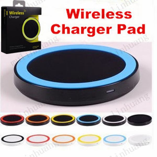 

s6 qi q5 wireless charger cell phone mini charge pad for qi-abled device samsung galaxy s3 s4 s5 s6 note2/3/4 nokia htc lg iphone phone mq50