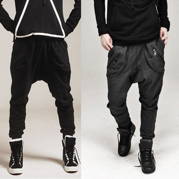 fg1509 male hiphop low drop crotch pants men hip hop sarouel men jogger pants baggy trousers loose cross-pants men outdoors harem pants, Black
fg1509 male hiphop low drop crotch pants men hip hop sarouel men jogger pants baggy trousers loose cross-pants men outdoors harem pants, Black