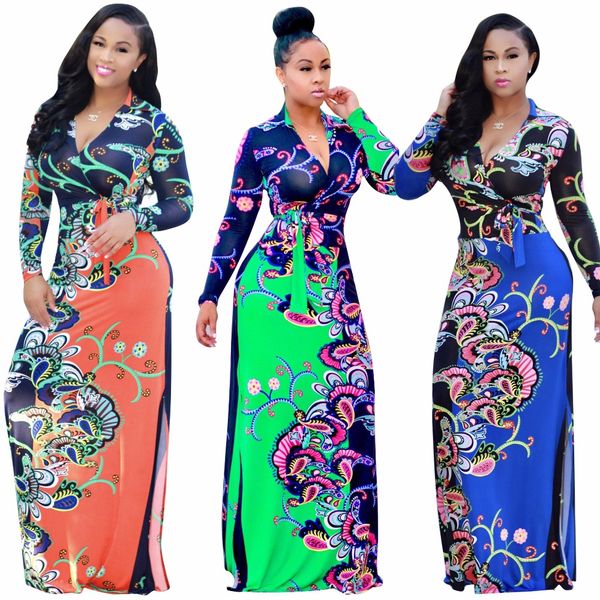 2017 slim temperate fashion bandage dress full sleeve maxi long dress v-neck print dresses cm032 q1118, Black;gray
2017 slim temperate fashion bandage dress full sleeve maxi long dress v-neck print dresses cm032 q1118, Black;gray