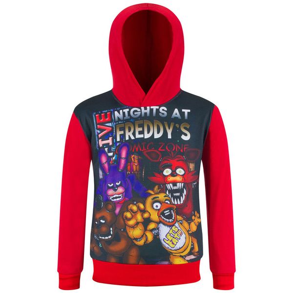 Новые девушки мальчиков FNAF Пять ночей на футболке Freddy Футболки с длинным рукавом
Новые девушки мальчиков FNAF Пять ночей на футболке Freddy Футболки с длинным рукавом