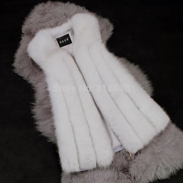 wholesale-new 2015 winter women fur coat european warm fur vest white fur gilets pink/black/ wine red plus size
wholesale-new 2015 winter women fur coat european warm fur vest white fur gilets pink/black/ wine red plus size