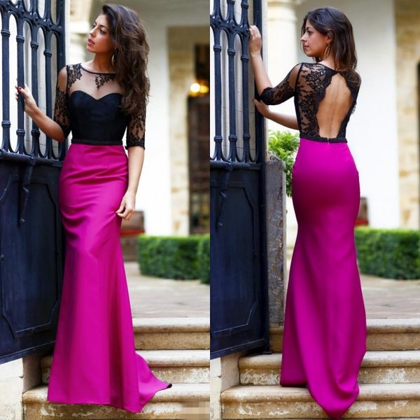 arabic mermaid long sleeve evening gowns 2021 red prom dresses formal dresses evening lace dress black evening gowns, Black;red
arabic mermaid long sleeve evening gowns 2021 red prom dresses formal dresses evening lace dress black evening gowns, Black;red