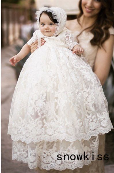 wholesale- 2017 vintage baby girls christening gowns baptism dresses for girl boys toddlers outfit half sleeves with two tiered lace, Red;yellow
wholesale- 2017 vintage baby girls christening gowns baptism dresses for girl boys toddlers outfit half sleeves with two tiered lace, Red;yellow