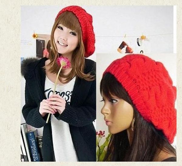 wholesale-winter women girls casual baggy beret braided beanie wool crochet beanies casquette boina feminina ski cap hat for women, Blue;gray
wholesale-winter women girls casual baggy beret braided beanie wool crochet beanies casquette boina feminina ski cap hat for women, Blue;gray