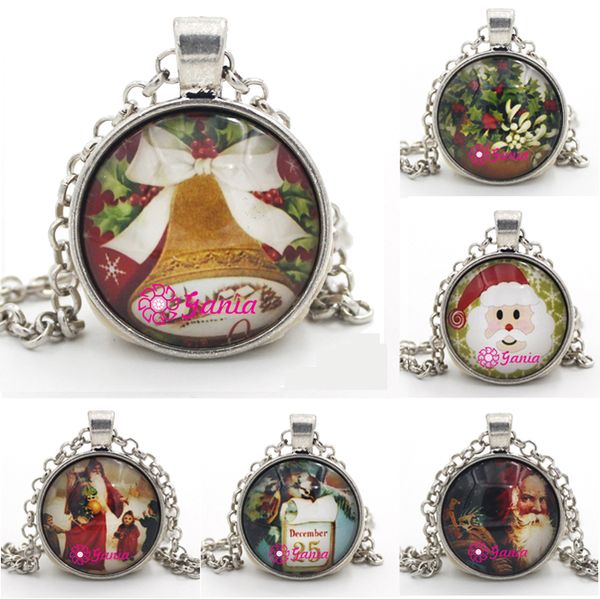 new arrival christmas jewelry cabochon necklace merry christmas santa xmas tree pendant necklace jewelry for merry christmas gift jewelry, Silver
new arrival christmas jewelry cabochon necklace merry christmas santa xmas tree pendant necklace jewelry for merry christmas gift jewelry, Silver