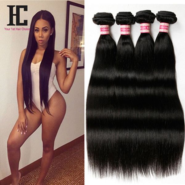 grade 7a brazilian virgin hair straight 4 pcs hc hair products unprocessed virgin hair straight brazilian hair weave bundles, Black
grade 7a brazilian virgin hair straight 4 pcs hc hair products unprocessed virgin hair straight brazilian hair weave bundles, Black