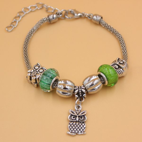 new arrival charm bracelet european bead pdr charm animal jewelry owl charm bracelet, Golden;silver
new arrival charm bracelet european bead pdr charm animal jewelry owl charm bracelet, Golden;silver