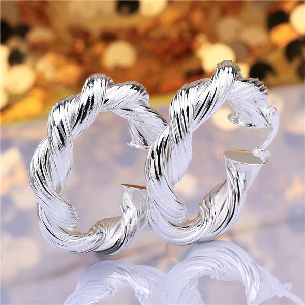 brand new sterling silver plated twisted earrings dfmse593,women's 925 silver dangle chandelier earrings 10 pairs a lot factory direct, Golden;silver
brand new sterling silver plated twisted earrings dfmse593,women's 925 silver dangle chandelier earrings 10 pairs a lot factory direct, Golden;silver