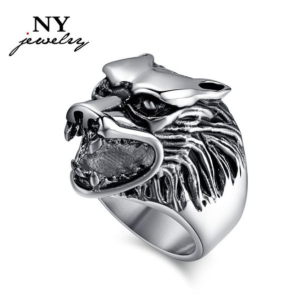fashion stainless steel ring for men wolf hammer animal jewelry cool mens rings punk rock, Golden;silver
fashion stainless steel ring for men wolf hammer animal jewelry cool mens rings punk rock, Golden;silver
